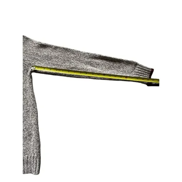 American Eagle Chunky Knit Fisherman Sweater Size Small Cotton/wool Academia AE - Picture 5 of 10